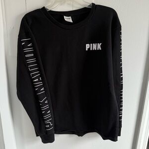 PINK Victoria's Secret Black Sweatshirt